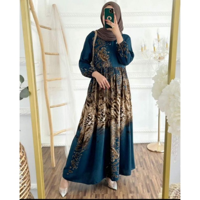Gamis rayon viscose debora