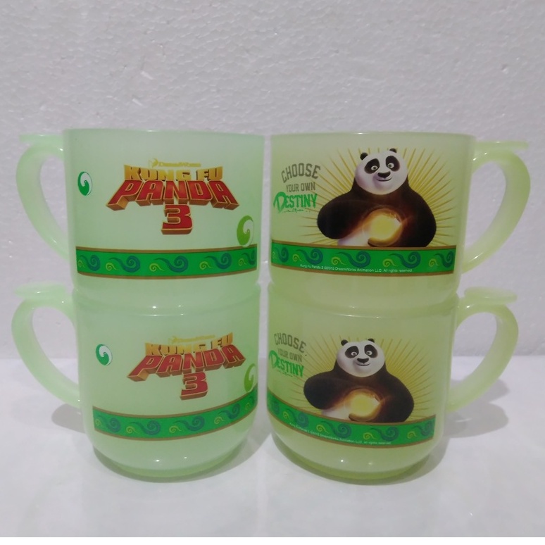 Combo mug 400 mL onyx Kung Fu Panda 3