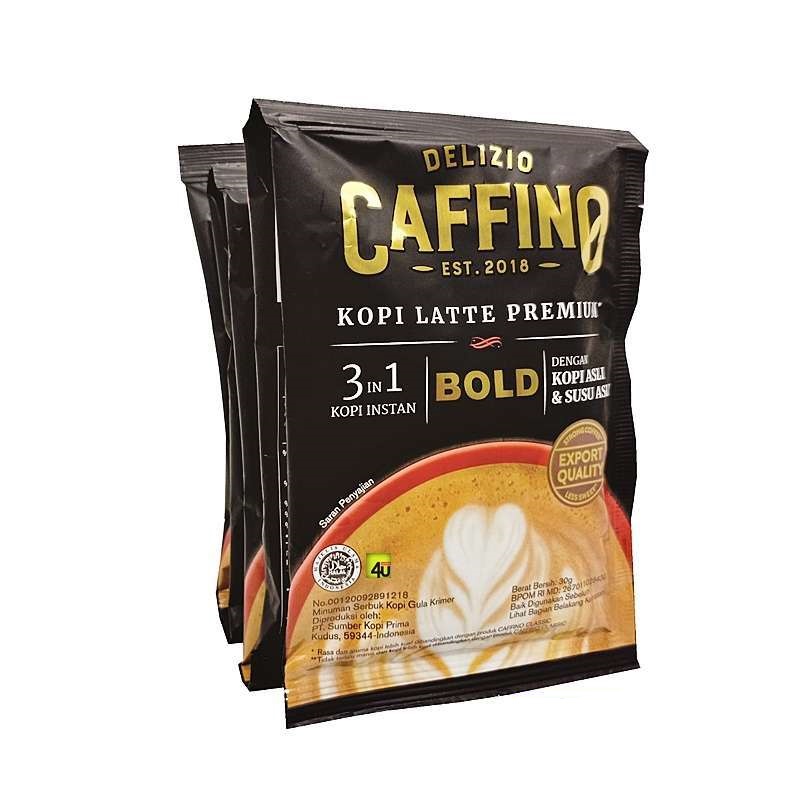 

[READY STOCK] Caffino Bold Latte Premium 10 sachet @ 25gr