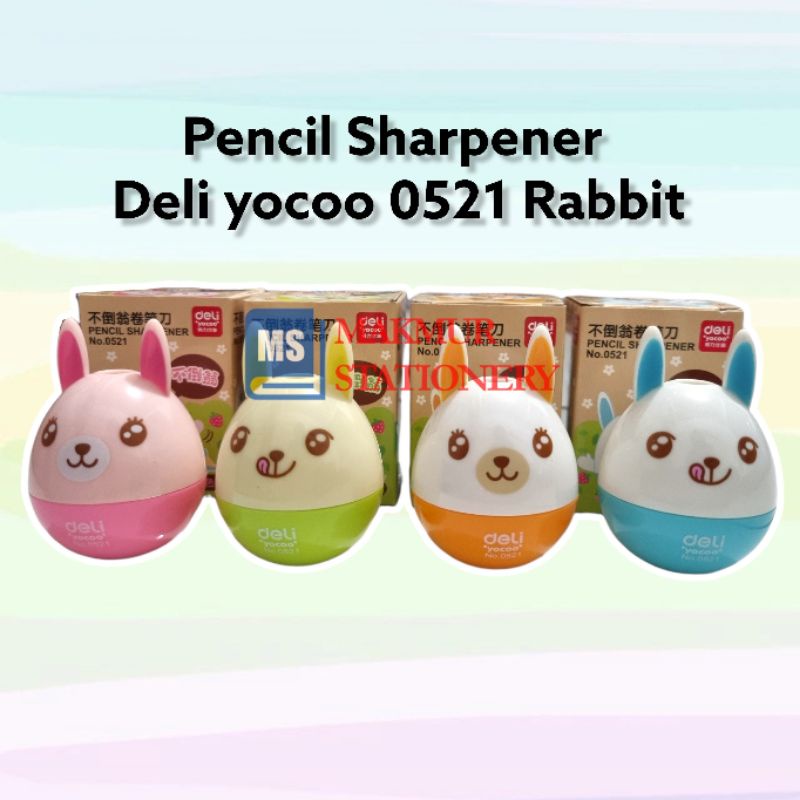 

Rautan / Serutan / Pencil Sharpener DELI yocoo 0521