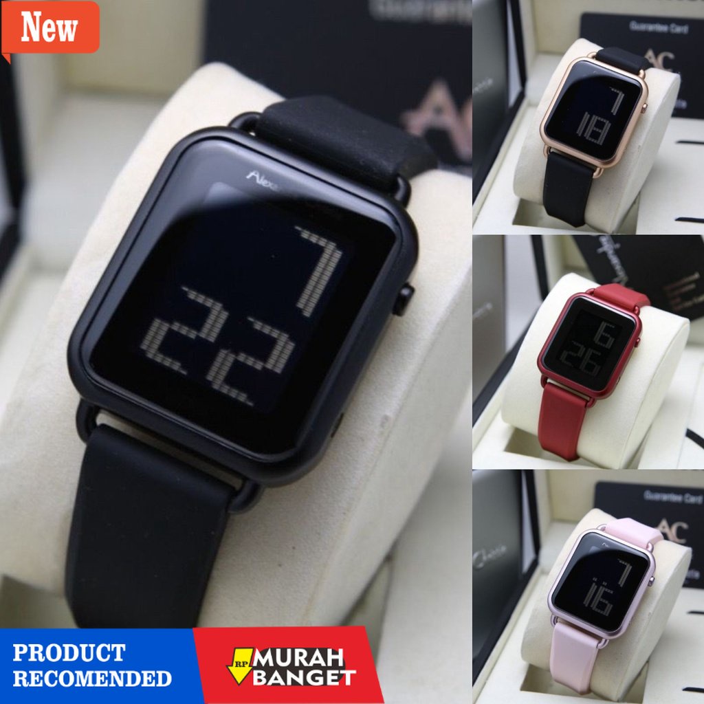 Jam digital wanita terbaik- ORIGINAL Jam Tangan Wanita Alexandre Christie AC 9341 AC9341 / 9341 Gara