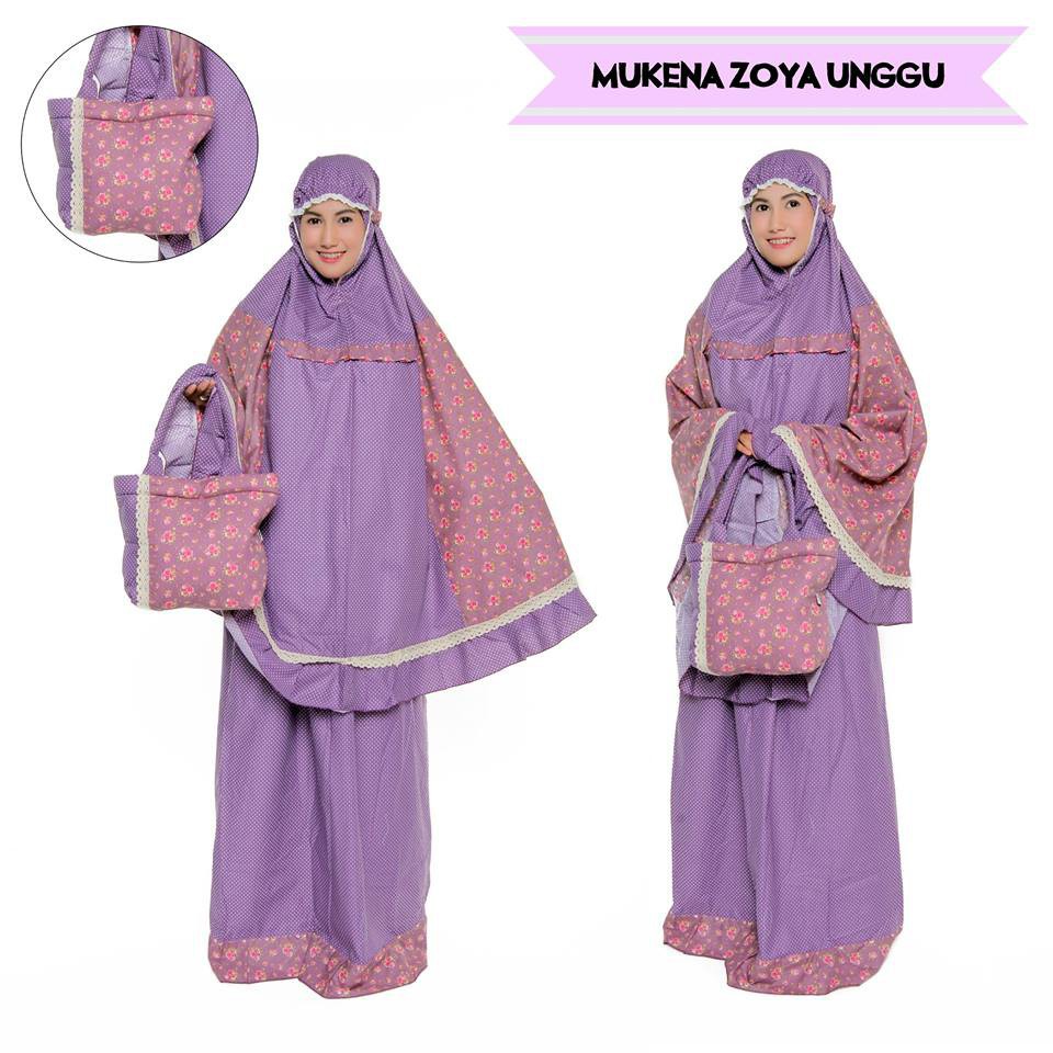 Unik MUKENA KATUN ZOYA DEWASA Diskon