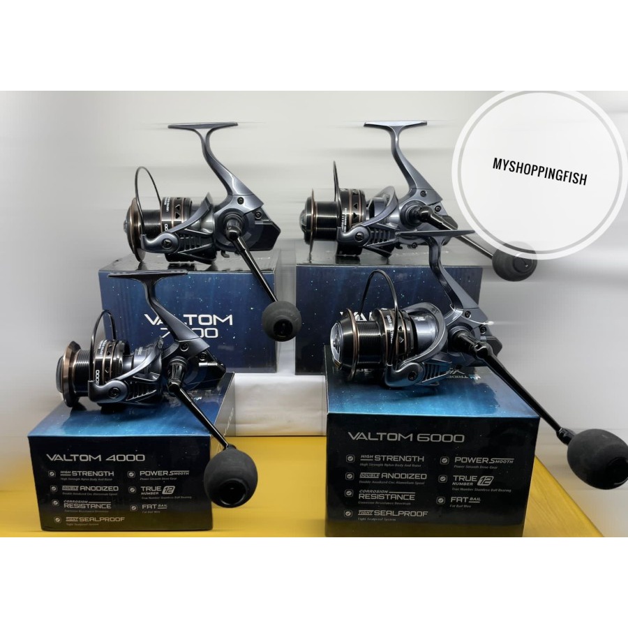 Reel Spinning Tridentech Valtom 4000, 6000, 7000, 8000 Salt Water