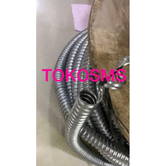 pelindung selang gas stainless meteran selongsong selang