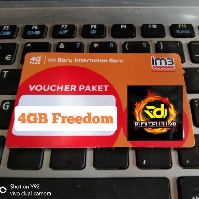 Voucher Data Indosat 4GB Freedom