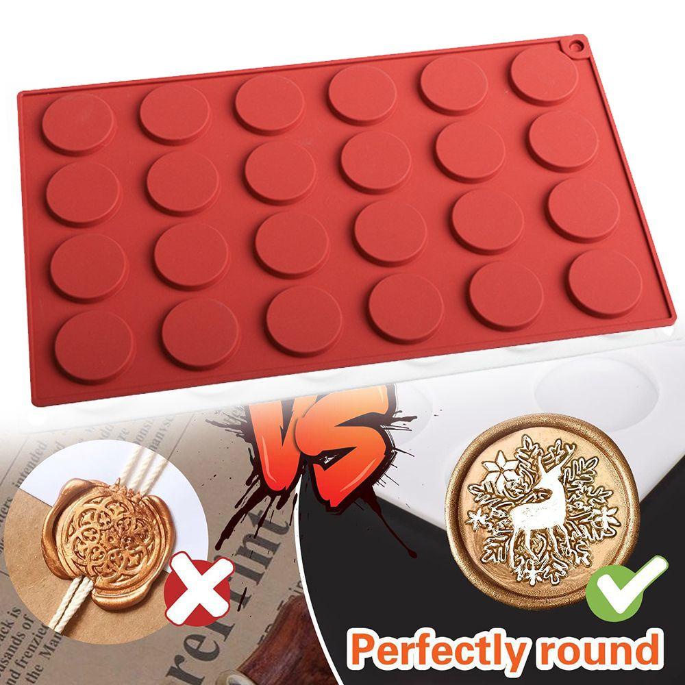 R-flower Wax Sealing Mat Dekorasi Rumah Clay Alat Resin Casting Scrapbooking Epoxy Mold Silicone Mold Untuk Lilin Seal Stamp