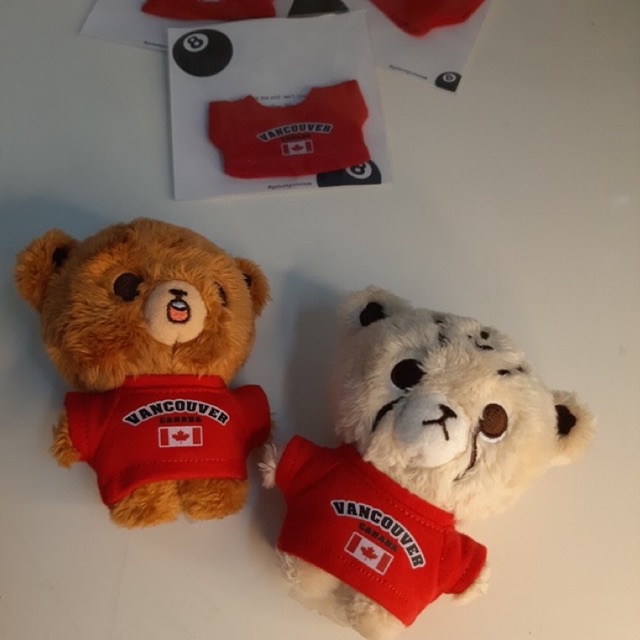 baca deskripsi  VANCOUVER DOLL MINI T-SHIRT BAJU BONEKA CHEETAH LEE GOMDO NCT MARK