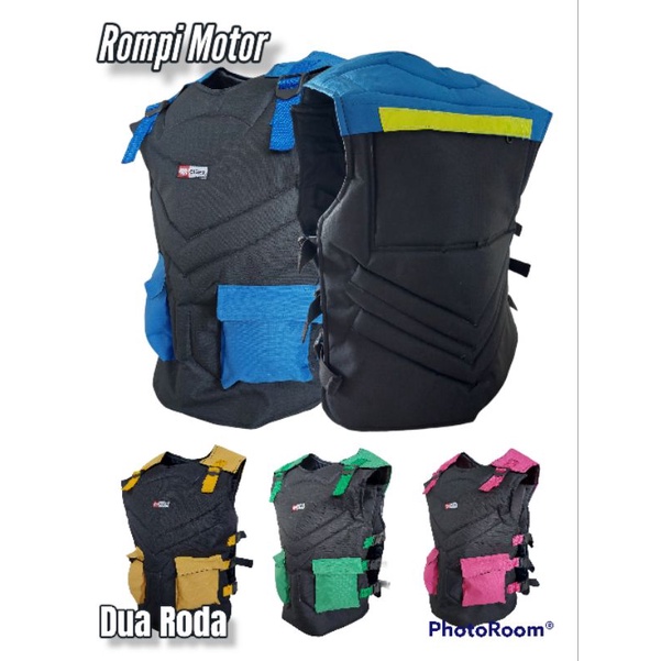 Rompiimport Waterproof Diskon Terbaru Saku Jumbo J6P2 Pelindung Dada Cod Tebal Berkualitas Parasut D