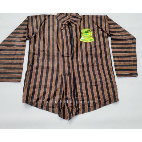 kebaya wanita Real Pict // Baju Adat Jawa Surjan Lurik Dewasa // Baju Tradisional Jawa // Baju Beska