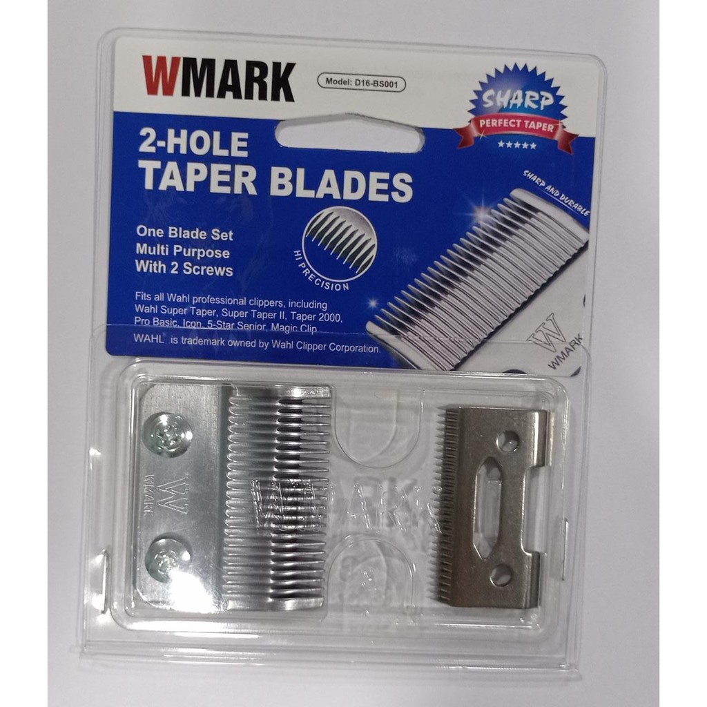 MATA PISAU BISA UNTUK BENTUK WAHL ANDIS KEMEI WMARK / CERAMIC BLADES BS001