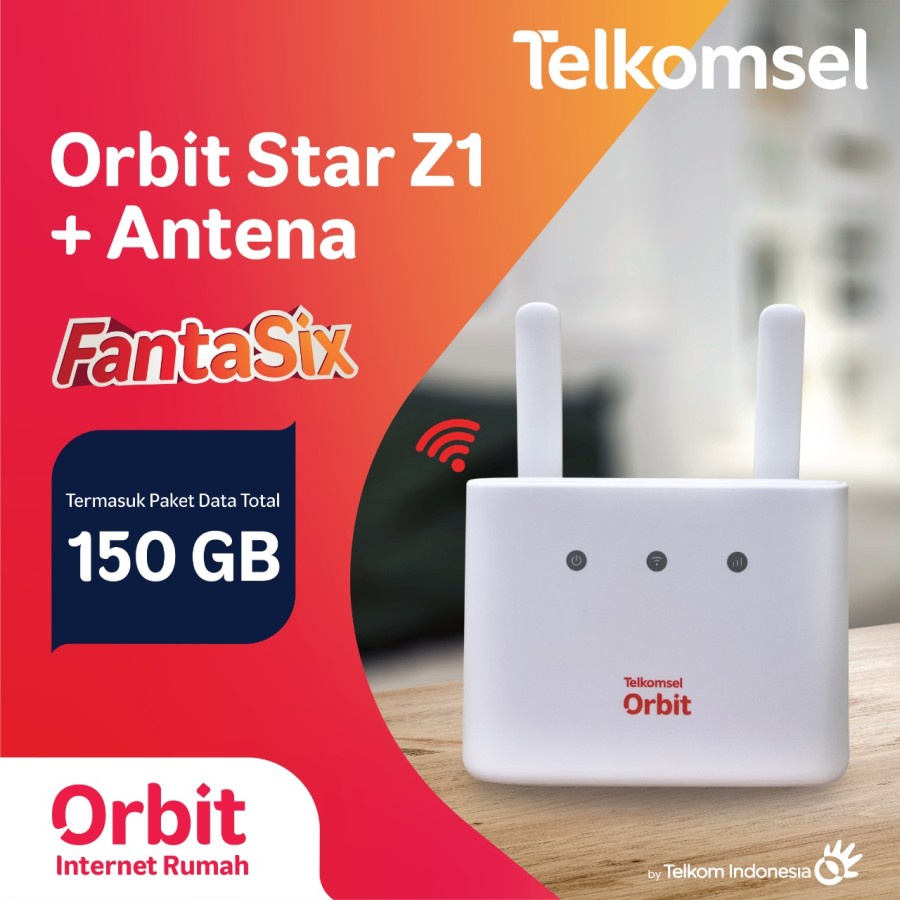 Telkomsel Orbit Star Z1 Modem WiFi 4G Router ZTE MF293N Unlock Antena