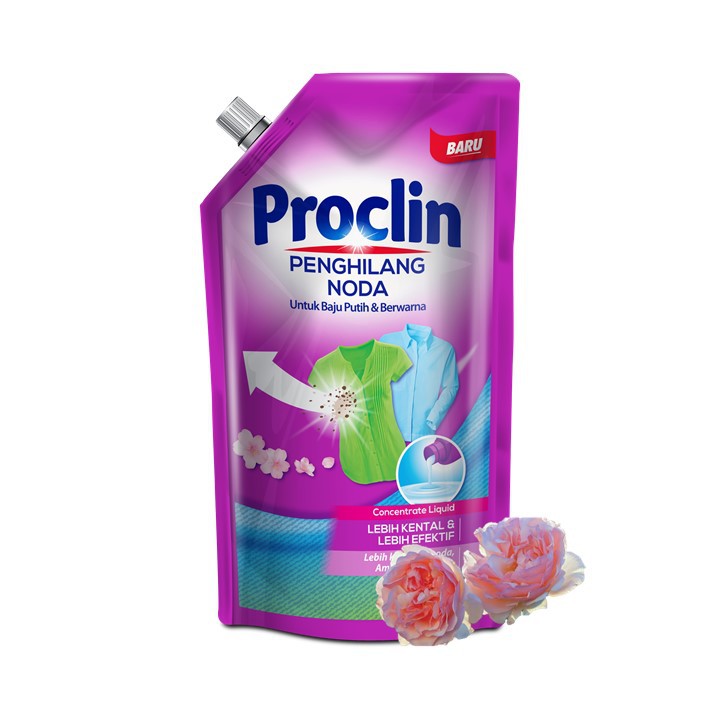 Proclin Penghilang Noda Pouch 800 ml