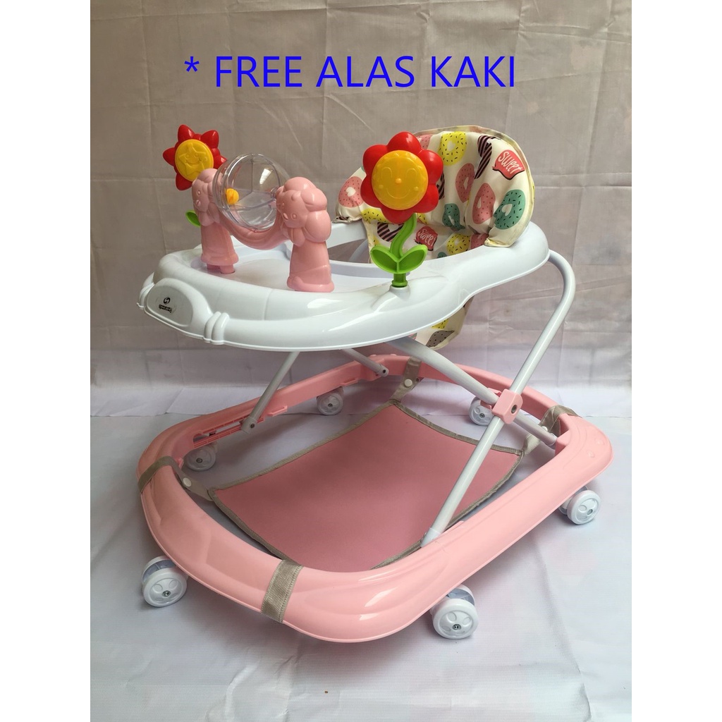 SPACE BABY Baby Walker SB 306 Roller &amp; Sunflower Toys SPACEBABY [ * FREE PACKING DUS ALAS ]