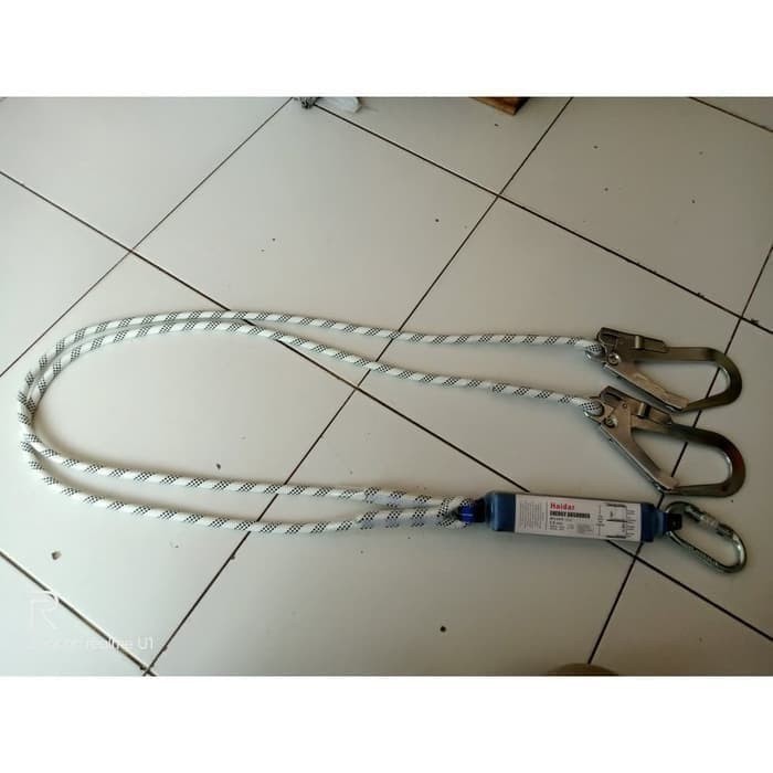 

DOUBLE LANYARD WITH ABSORBER PN351 HAIDAR / LANYARD HAIDAR