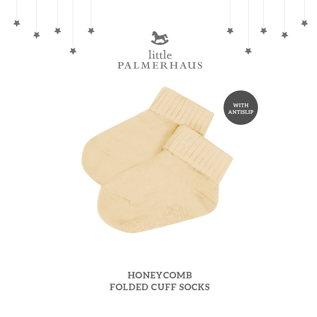 Little Palmerhaus Folded Cuffs Sock Antislip - Kaos Kaki Bayi