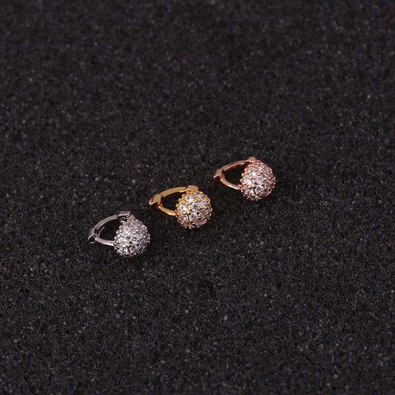 1 Pcs Korean Style Simple Creative Miniature Flower Shape Earring for Friend Birthday Gift