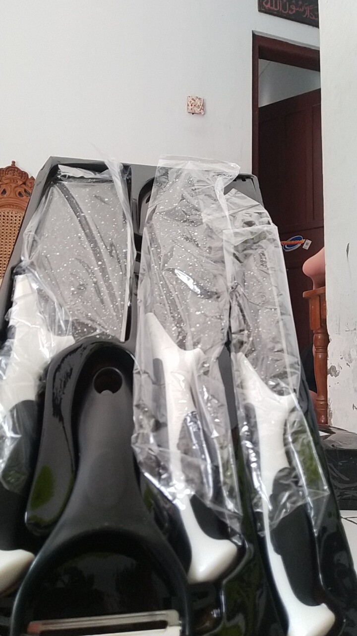 Pisau Set / Pisau Dapur Batu Maifan Pisau Potong Buah Dan Sayuran Pisau Batu Maifan