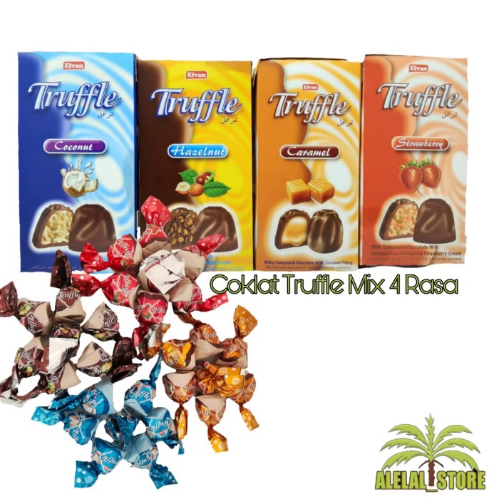 

COKELAT- COKELAT TRUFFLE MIX 1KG / COKLAT ARAB / OLEH OLEH HAJU DAN UMROH -COKELAT.