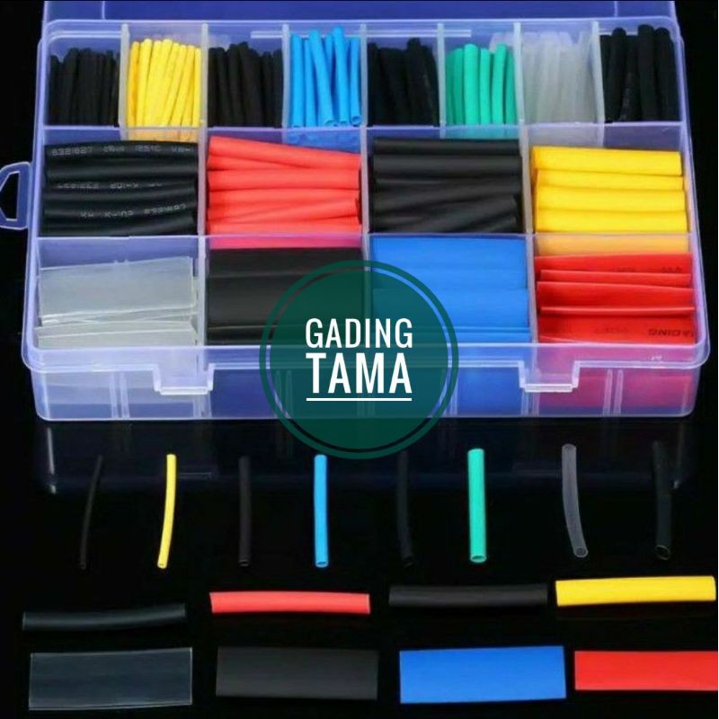 Isolasi Bakar Heat Shrink Selang Bakar 580 pcs