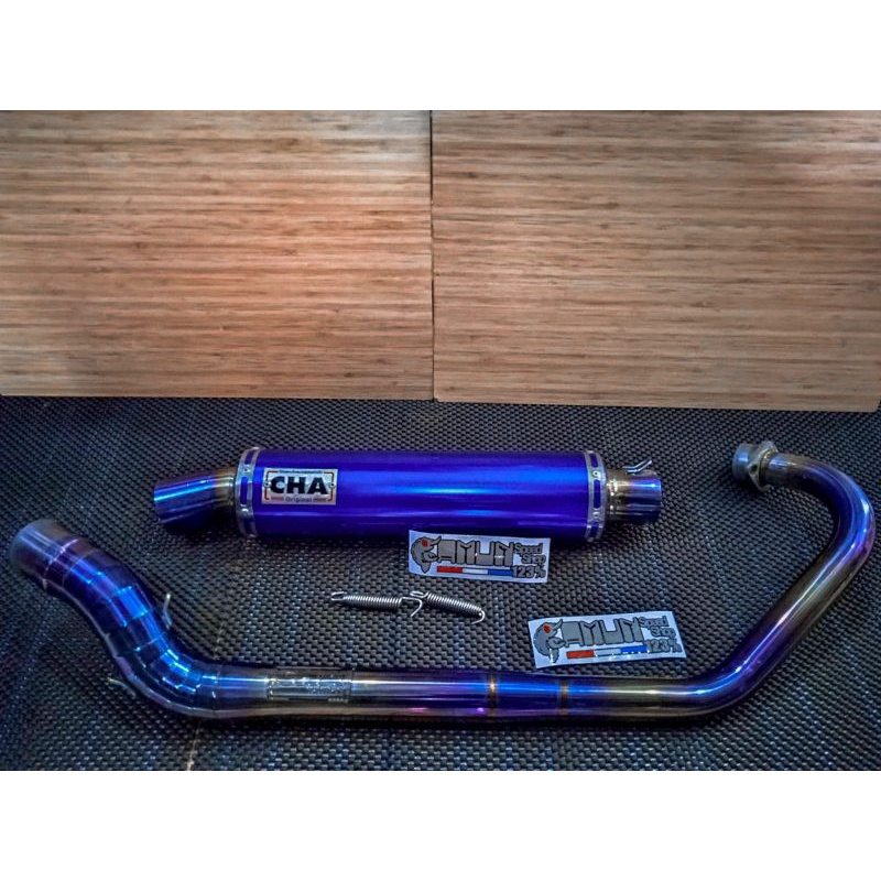 knalpot CHA rama9 rama 9 satria Fu knalpot CHA satria fu original CHA Thailand
