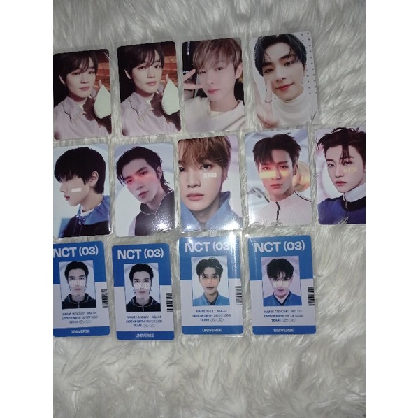 pc renjun chenle jaemin jeno hendery xiaojun taeyong id selca universe