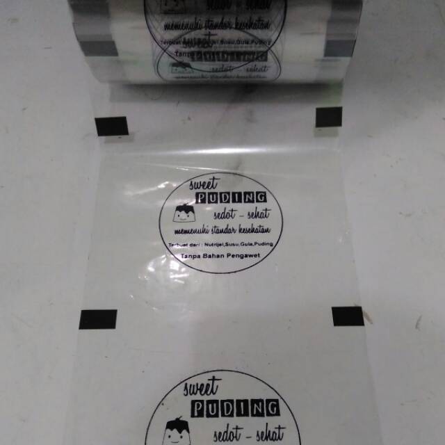 Sablon plastik lid sealer cup popice bubbledrink custom 1200pcs