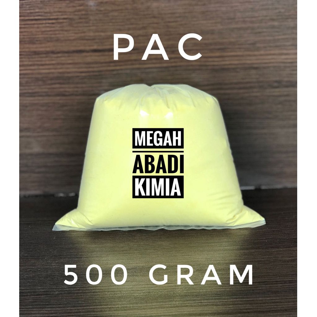 PAC / Poly Alumunium Chloride / Penjernih Air / 500 GRAM