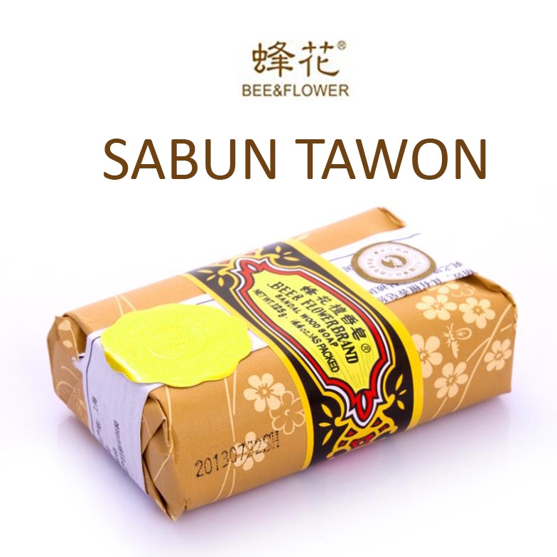 SABUN TAWON BEE &amp; FLOWER ASLI 125GR / 81GR