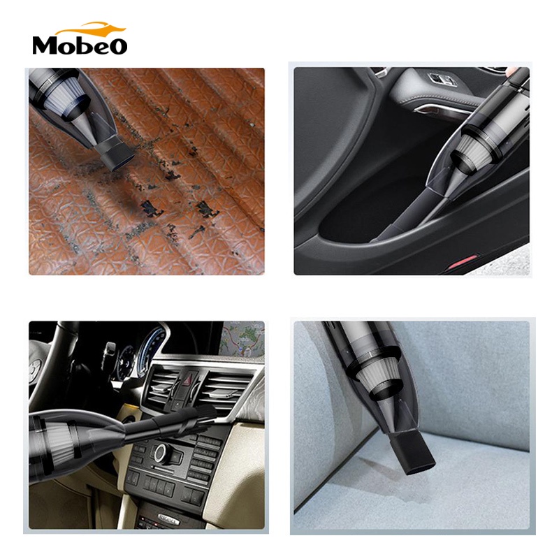 Mobeo Car Vacuum Cleaner Penyedot debu mobil - Hitam