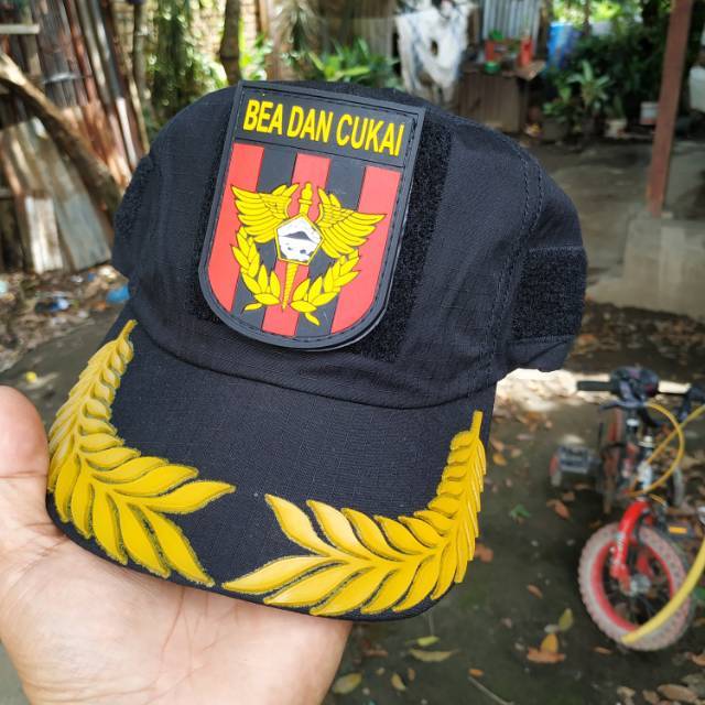 topi BEACUKAI CUSTOMS - topi army - topi pria