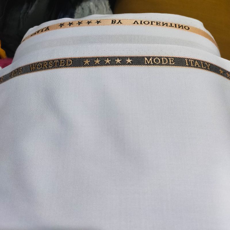 KAIN KATUN PUTIH SERAGAM KANTOR PERAWAT DOKTER 100%ORIGINAL