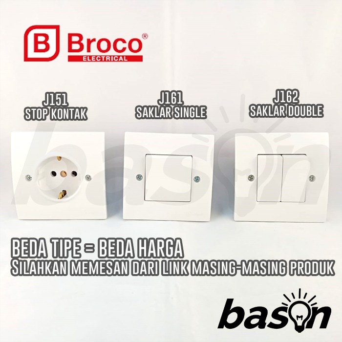 Broco J151 NEU RAY Socket Outlet - Stop Kontak