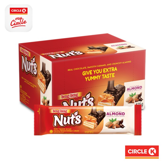 

COKELAT- BENG BENG NUT ALMOND 35GR -COKELAT.