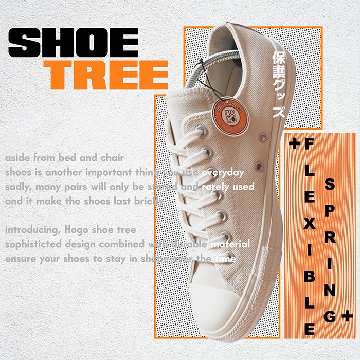 Hogo Shoe Tree ; Shoe Saddle ; Shaper &amp; Stretcher ( Catokan Sepatu )