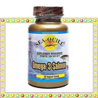 Sea quill Omega 3 salmon Sea quill omega 3 minyak ikan Seaquill mi347 | Shopee Indonesia