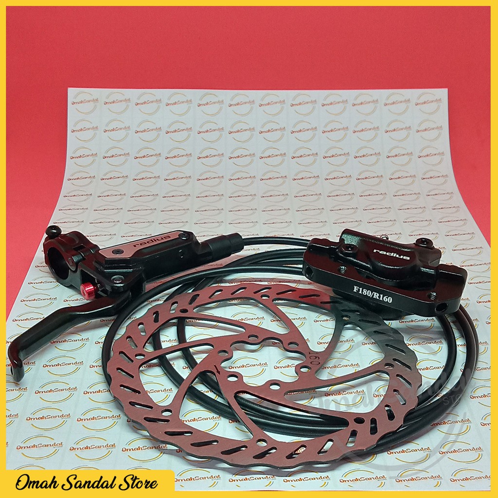 REM/BRAKE HIDROLIK 1 PASANG MERK RADIUS