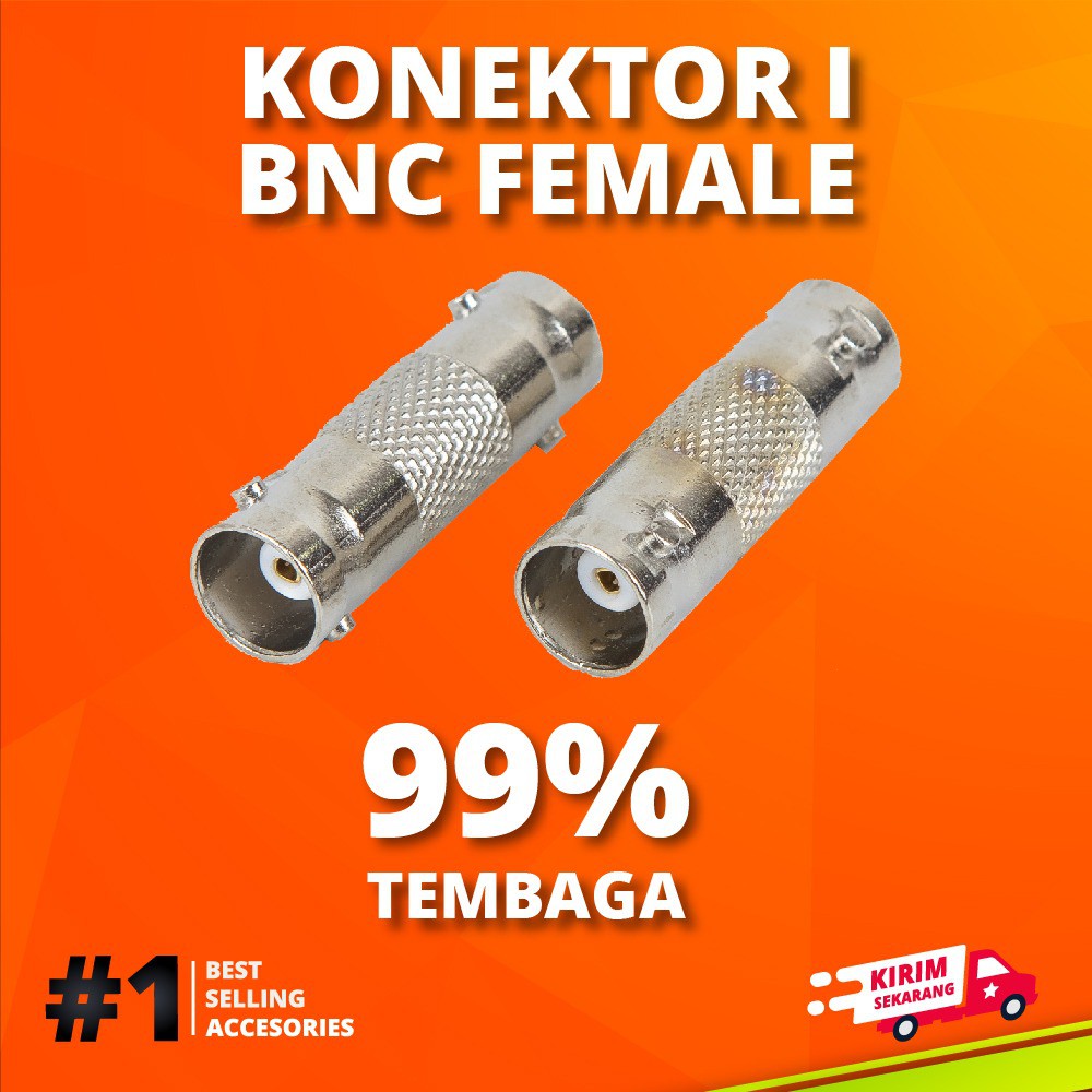 BNC FEMALE || Connector BNC FEMALE For Camera CCTV