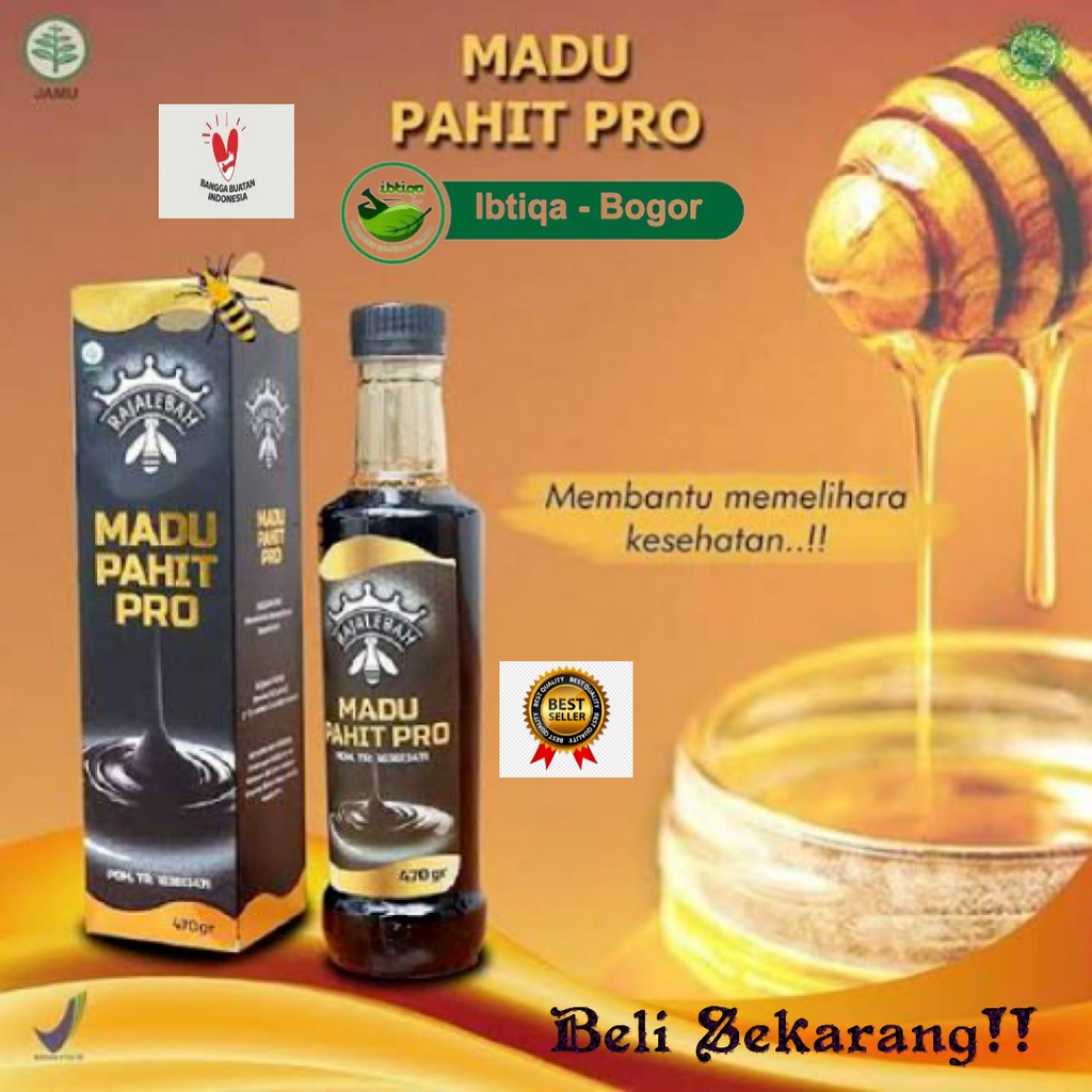 

Madu Pahit Raja Lebah / Madu Pahit Pro 470gr Original Halal 100%