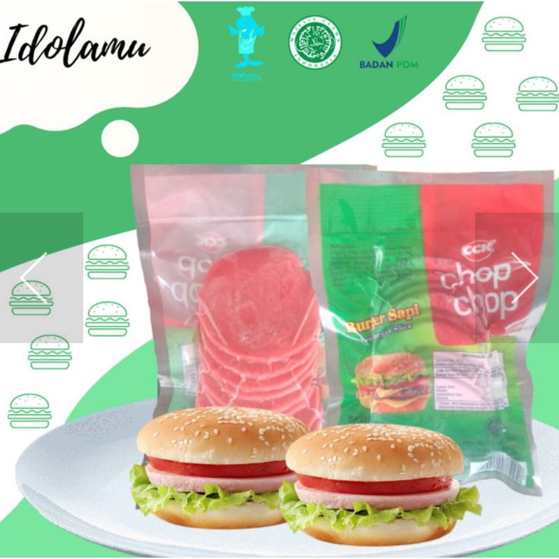 

Chop - chop Burger isi 10 pcs & 20 pcs