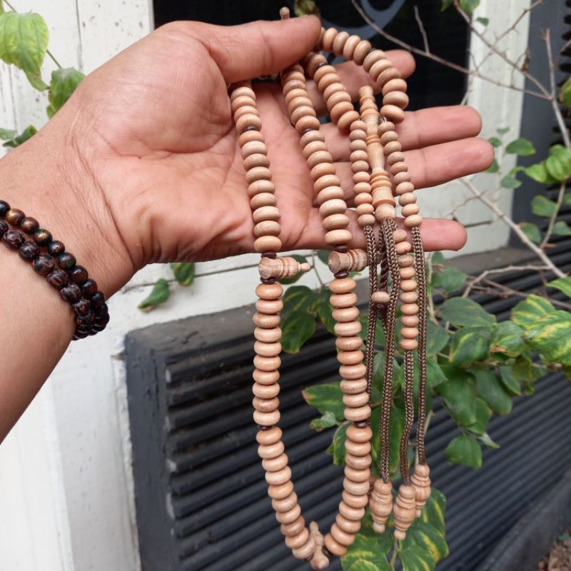 Tasbih Tijani cendana jawa 10mm Tasbih Tijani Yuser Tasbih Tijani murah Tasbih Tijaniyah 