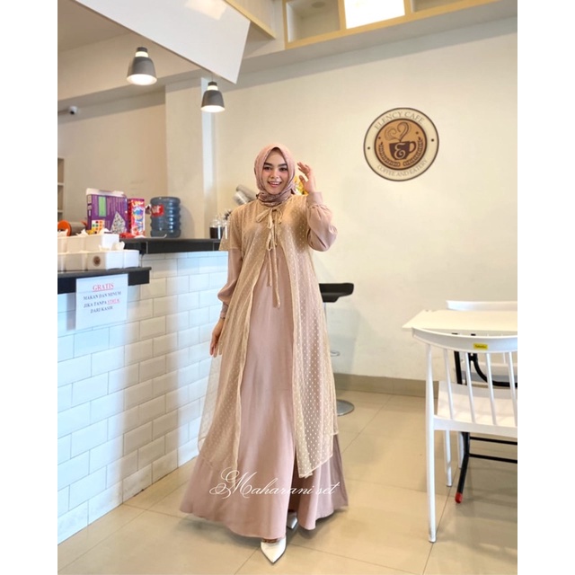 Maharani set Baju set Outer tile terpisah