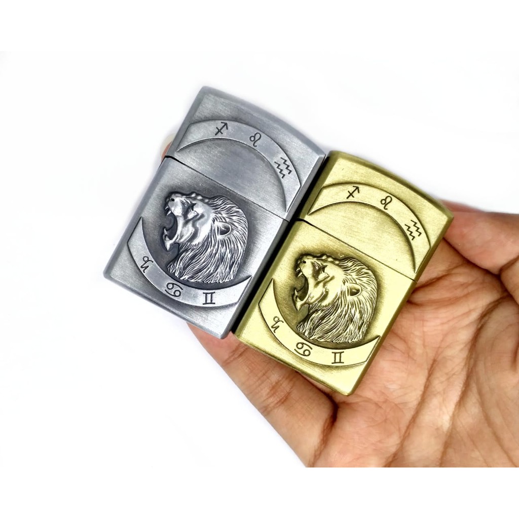 KOREK API MODEL ZIPPO 162 BO LION MANCIS PEMANTIK LIGHTER