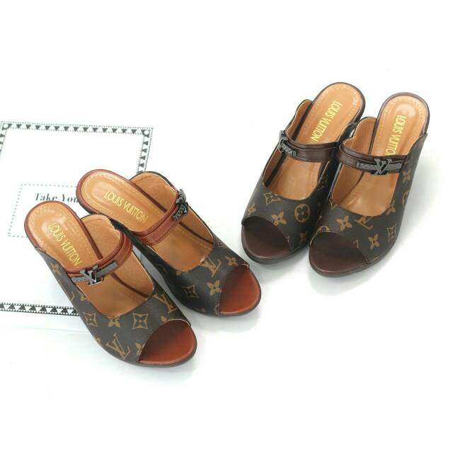 Sandal Heels L*UIS VUITTON 9320-50A fhr