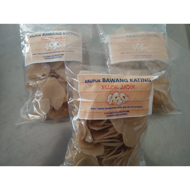 

Kerupuk bawang kating