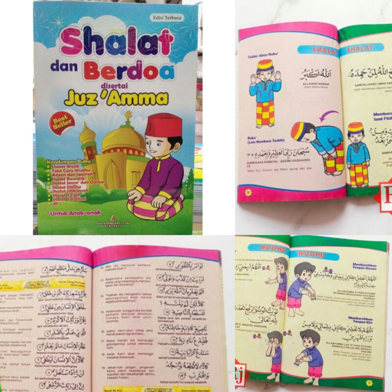 Buku Sholat Lengkap dan Doa disertai Juz Amma