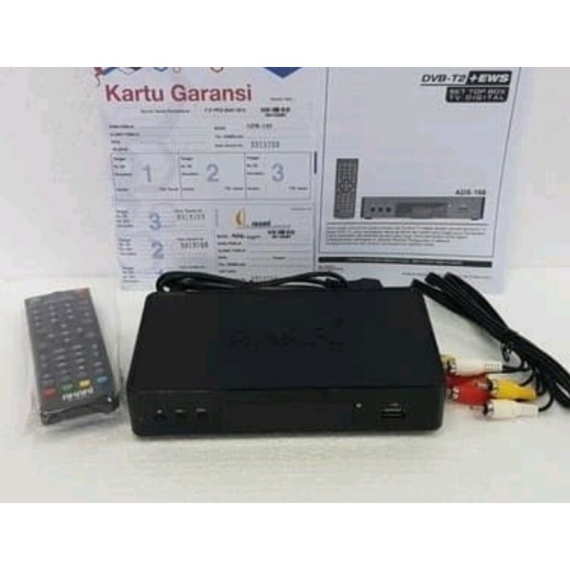 Akari ADS-168 Set Top Box TV Digital DVB-T2 EWS