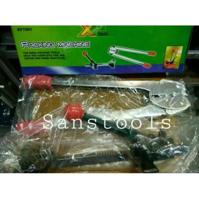 

Packing Machine / Alat Klem Dus Tali Straping Band Plastik 5/8" Xptool