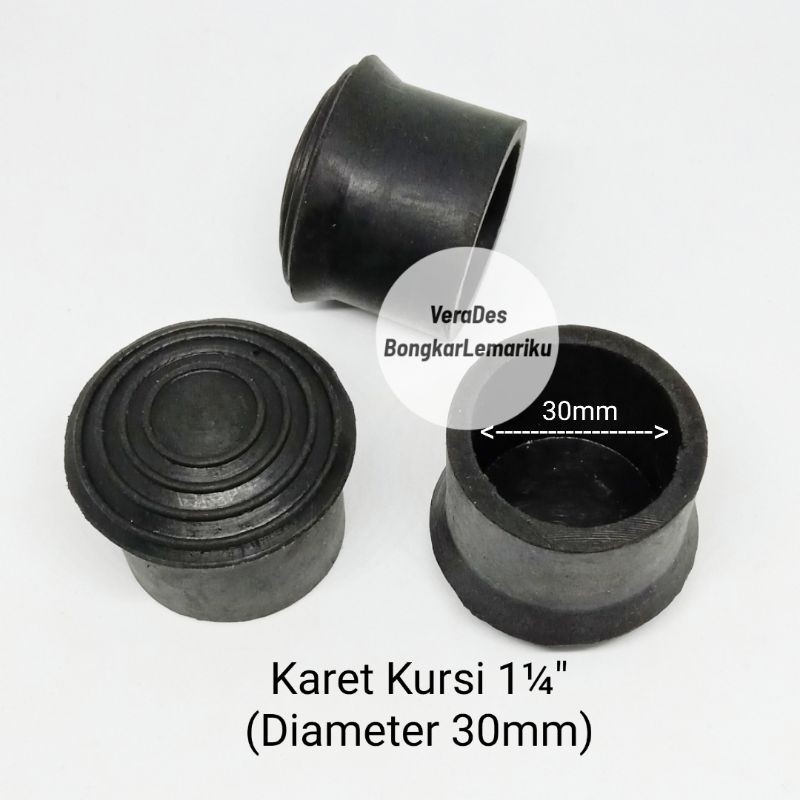 Karet Kaki Kursi 1 1/4&quot; 3cm