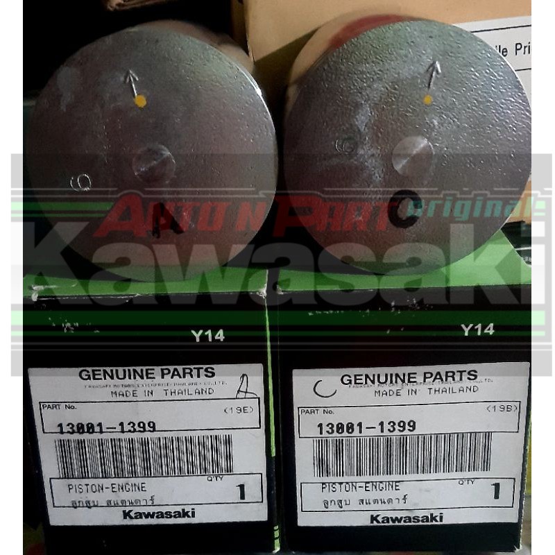 piston atau seher A C ninja R ss rr 150 original