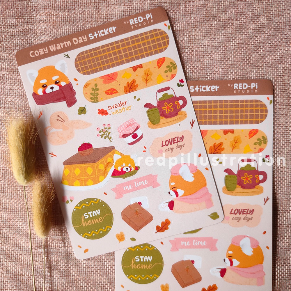 

RED-Pi Warm Cozy Day Sticker